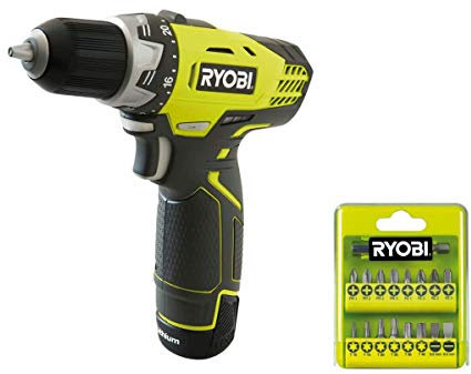 Ryobi – aparafusador 12 V 2 batteries 1.3 Ah