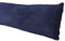 truworth Betten Extra Soft Body Kissen Bezug, Sherpa-/Microplüsch Material, 50,8 x 137,2 cm, Reißverschluss 20x54 Navy