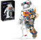 VEPOWER Giocattoli da Costruzione Astronauta, Blocchi Giocattolo da 900 Pezzi Modello da Esposizione da Collezione, Set da Costruzione Giocattolo Spaziale per Adulti e Bambini dagli 8+