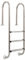 INLIFE Pool-Leiter 3 Stufen 120 cm Edelstahl 304,9.39kg,91759