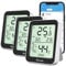 Govee Room Thermometer Hygrometer, Bluetooth Digital Indoor Humidity Meter with Smart Alert and Data Storage, Temperature Monitor for Baby Greenhouse (3Pack)