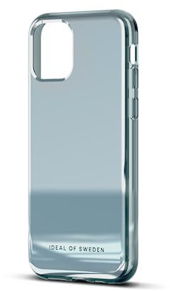 IDEAL OF SWEDEN Durchsichtige Handyhülle mit erhöhten Kanten und Nicht vergilbenden Materialien, fallgetesteter Schutz mit Spiegel Finish, kompatibel mit iPhone 11 und iPhone XR (Sky Blue)