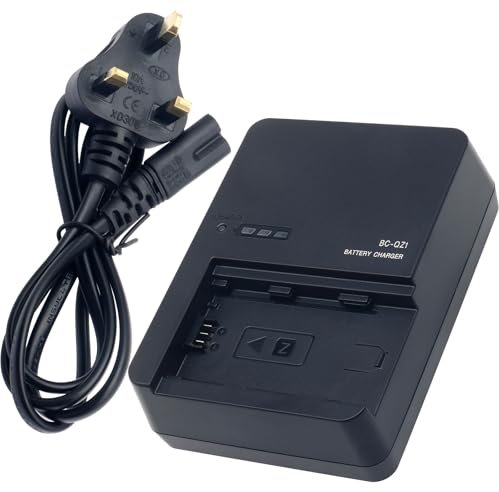 BC-QZ1 Battery Quick Charger for Sony NP-FZ100 Battery Compatible with Sony ZV-E1 ZV-E10 II FX3 FX30 A1 A7C A7C II A7CR A7S A7R IV A7 IV A6600 A6700 A9 A9R A9S Digital SLR Cameras
