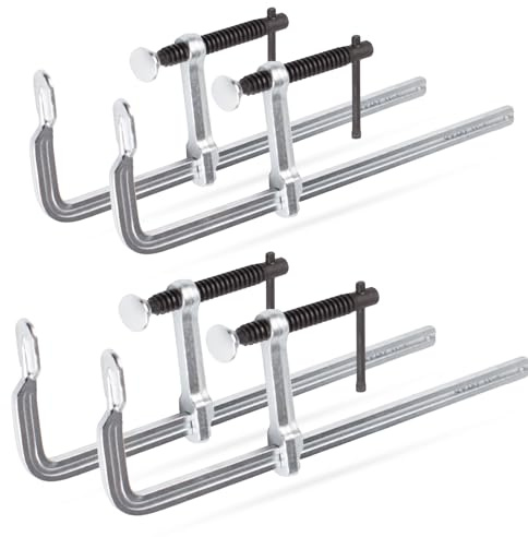 NOEAIKE 4-Pack 12 Inch Welding Bar Clamps