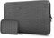 ARVOK 13 13,3 14 Zoll Laptoptasche Schutzhülle für MacBook Air/Pro 13/MacBook Pro 14, [2024 Upgrade-Version] Wasserdicht Laptophülle mit Klein Fall für HP/Dell/Lenovo/Asus/Acer/Samsung, Schwarz