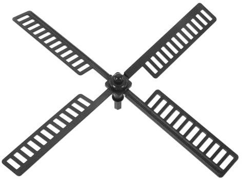Garneck Garden Windmill Leaf Replacement Plastic Windmill Parts Outdoor Decorative