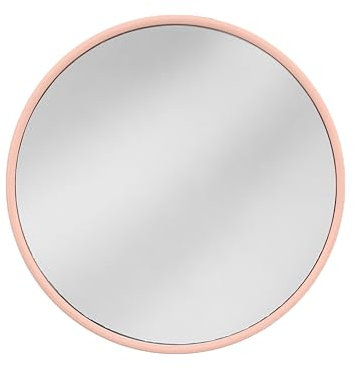 JEAN LOUIS DAVID - Miroir Grossissant X12 - Ventouses Résistantes - Toutes Surfaces, Rose