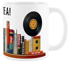 Purely Home Let it Tea! Mug - Popular Legendary British Rock Boy Bands Music Records Gifts/Drinkware Present - White Ceramic Tea/Coffee Drinks Cup