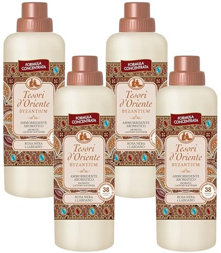 Tesori d'Oriente Ayurveda konzentrierter Weichspüler 760 ml (Byzantium, x4)