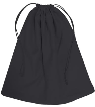 Dust Bag Bags: Soft Wool Bag Storage Covers, with Dustproof Drawstring for Small Wallets and Accessories | Black, Khaki, : Protection & Gold