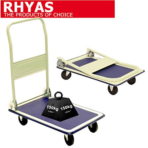 Rhyas Platform Trolley Cart 150kg