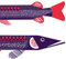 Ideal Home Range 20 Zählen Boston International 3-lagig Papier Lunch-Servietten, Marimekko Hauki