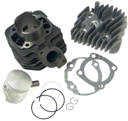 2EXTREME Sport Zylinder Kit 70ccm kompatibel mit Peugeot Speedfight 1, 2, Squab, SV, TKR, Trekker, 50cc ROLLER