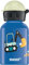 SIGG - Alu Trinkflasche Kinder - KBT Build It - Leuchtet im Dunkeln - Auslaufsicher & Bruchsicher - Federleicht - BPA-frei - Klimaneutral Zertifiziert - Sport & Schule - Blau mit Baggerlader - 0,3L