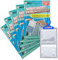 PACK OF 10 Hanging Wardrobe Dehumidifier, Condensation Remover, Moisture Absorber, Dehumidifiers for Damp, Mould, Moisture in Wardrobe, Bedroom, Caravan, Bathroom, Basement - 210 g