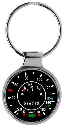 KIESENBERG Käfer 1971 Oldtimer Tachometer 3D Schlüsselanhänger A-20624