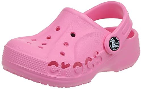 Crocs Unisex Bambino Baya Clog K Sabot, Pink Lemonade, 32/33 EU