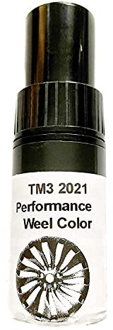 Generisch Wheel Rim Repair Paint, Paint Pen for Tesla Model 3 Performance Rims, 9 ml