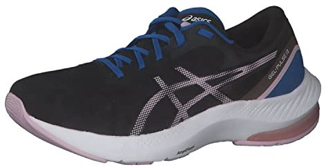 Asics Femme Gel-Pulse 13 Running Shoe, Black/Barely Rose, 40.5 EU