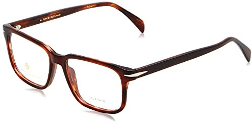David Beckham Db 1022 EX4/16 BROWN HORN Eyewear Men's Acetate, Standard, 52