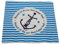 Hochwertige Lunch-Servietten/Papierservietten/Tafel-Servietten/Deko-Serviette, Motiv: Moin-Anker. L/H 33 x 33 cm. Menge 40 Stück.