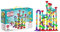 142 Stück Kugelbahn | Mehrfarbige Murmelbahn Marble Run Set | Murmelbahn Lernspielzeug Mit Bahnelementen Und Glasmurmeln | Marmor Race Run Labyrinth Konstruktionspielzeug Für Kinder Jungen Und Mädchen