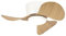 Ventilador de techo LedSULION 2183039 MONTYBlanco/Madera