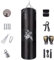 Boxsack Set Erwachsene, 15-in-1 Heavy Duty Hängend, 360° Drehbar Mit Dickerer Kette - Geeignet für Muay Thai Boxen und Sparring (Ungepolstert)