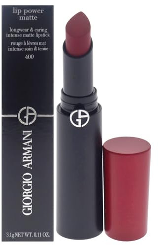 Giorgio Armani Lip Power Long-Lasting Matte Lippenstift, 400 ml, 400 ml