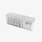 Yesesion Plastic Cable Organizer Box with 7 Compartments, Clear Cords Storage Case for Desk Drawer Accessories, Phone Charger, Art Crafts, Stationery Holder for Marker Pen, Pencils, Crayons