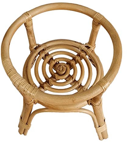 Baobiutin Support de Plante rotin Stand de Plante tissée Naturelle Porte-Plante Support de Plante pour Le Jardinage décoration intérieure