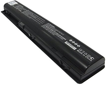 TECHTEK Batteria 4400mAh compatibile con [HP] Pavilion dv9000, Pavilion dv9000EA, dv9000T, dv9000Z, dv9001EA, dv9001TX, dv9001XX, dv9002EA, dv9002TX, dv9002XX, dv9003EA, dv9003TX, dv9003XX, dv9004TX
