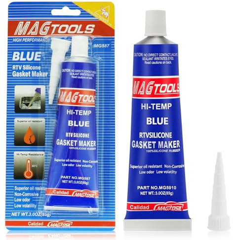 flintronic Pate a Joint Moteur, 85ml Joint Carter Huile Moteur,Joint Silicone d'étanchéité de Service du Moteur Automobile,Temperature Silicone Résistant à Haute Température de -62°C à 343°C