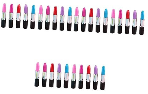 VILLCASE 3 Sätze Kugelschreiber Lippenstift-gel-tintenstifte Lustiger Filzstift Neuheitsstift Schreibkladde Lippenstifte Stift in Lippenstiftform Studenten Stift Plastik 15 Stück * 3