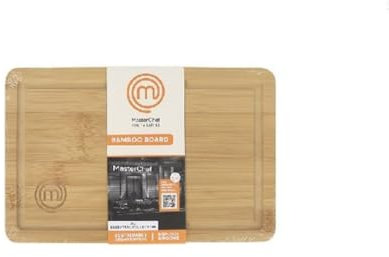 Mini Tabla de Cortar de Bambú MasterChef - Pequeña 23x12 cm | Resistente y Ecológica | Madera Natural Antibacteriana | Ligera y Duradera | Cocina Diaria para cortar y servir