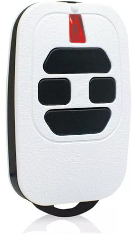 LINEOPS Telecommande Portail 433,92MHz pour DEA Ziggy GTI2/4, GT2/4, Mio TR2/4, Mio TR2N/4N Télécommande pour Porte de Garage Garantie 3 Ans, Piles Incluses (4 Boutons)