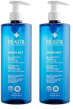Rilastil Xerolact Gel Detergente per Neonati, Bambini e Adulti, Delicato e Protettivo per le Pelli con Tendenza Atopica, Confezione da 1500ml