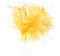 UPKOCH Igel-Perücke Synthetische Haarperücke Perücken Farbe Party Gefälligkeiten Hörner Cosplay kurze perücke mit Spitze Kostümhaarperücken interessante Cosplay-Perücken Rayon Gelb