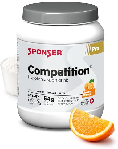 SPONSER Competition® 1000g Dose, Orange, Hypoton und säurefrei
