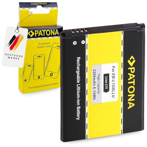 PATONA Smartphone Akku EB-L1G6LLU 2200mAh / 8.1Wh / 3.7V Ersatzakku Kompatibel mit Samsung GT-i9300 Galaxy S3, GT-i9305 Galaxy S3 LTE, i9308, i9300