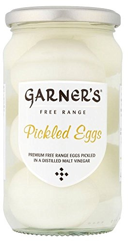 Garner's Free Range Pickled Eggs (465g) - Pack of 6