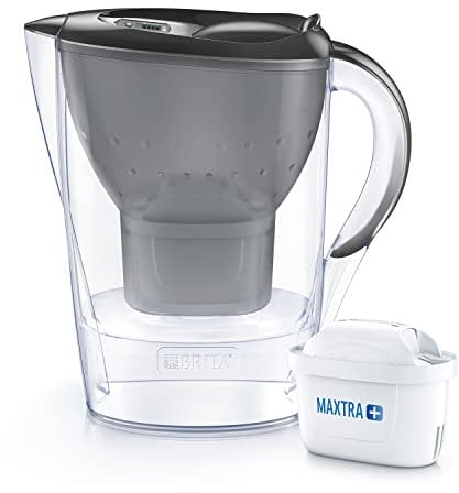 BRITA Carafe filtrante Marella graphite - 1 filtre MAXTRA+ inclus