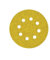 DEWALT - Disques abrasifs -125mm - 8 perforations - compatible grain 120 - 25 pièces - DT3115-QZ