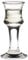 Holmegaard Schnapsglas 3 cl Skibsglas aus mundgeblasenem Glas robust, klar