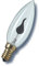 RADIUM Flacker-Kerzenlampe klar, Sockel E14 3 Watt