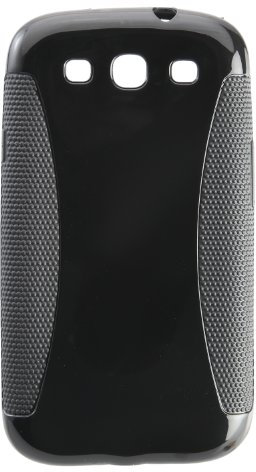 Peter Jäckel 12530 Handyhülle Schwarz - Handyhüllen (Schutzhülle, Samsung, i9300 Galaxy S3, Schwarz)