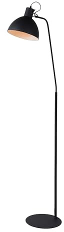Lucide Shadi - Floor Reading lamp - Ø 28 cm - E27 - Black