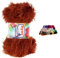 Fransen-Strickgarn Yumos 140m/100g Fancy Garn Strickwolle 40 Farben, Farbe:1507 dunkelorange