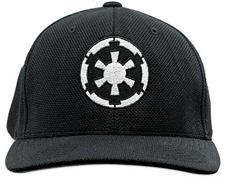 SW Imperial Galactic Empire bestickte Sportmütze für Erwachsene, Cool & Dry, Schwarz, Einheitsgröße