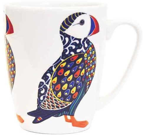 Churchill Taza paraíso Aves - Vintage Impreso rústicos tazas de té Café - 400ml - frailecillo